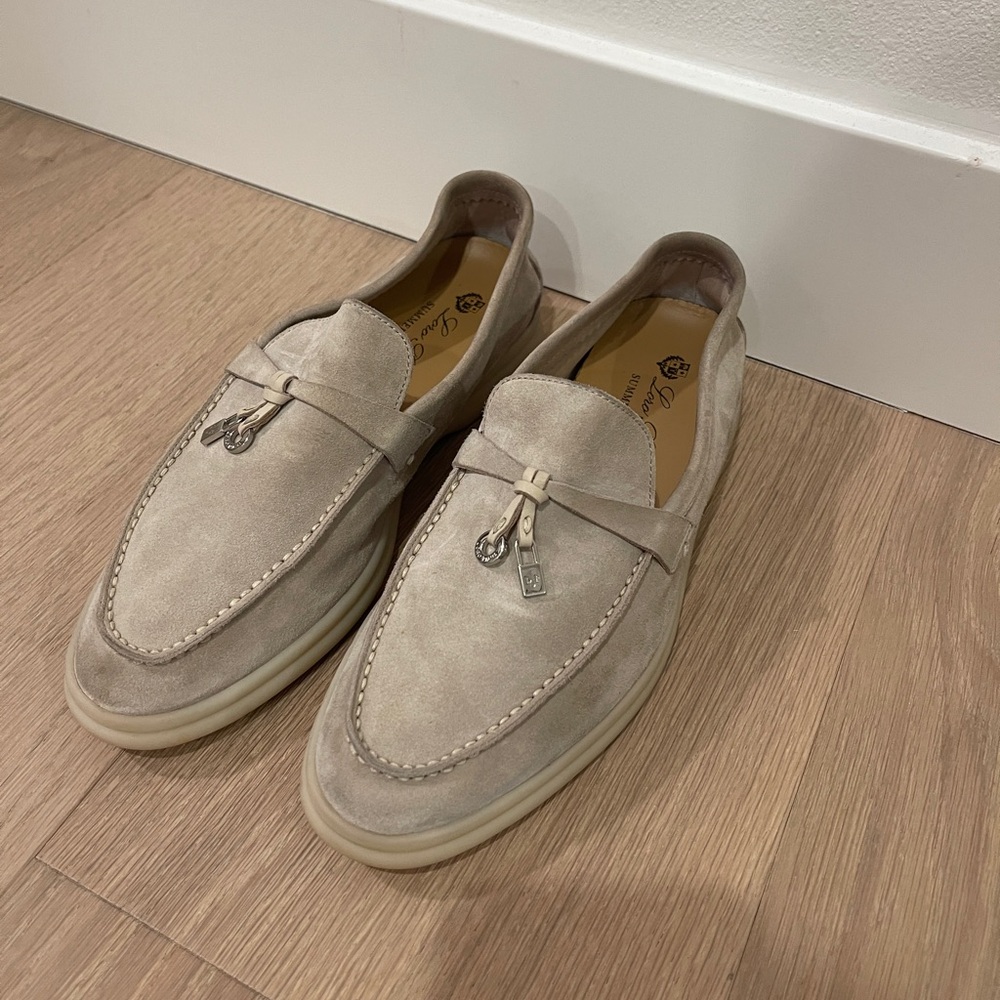Loro piana summerwalk loafers size 38